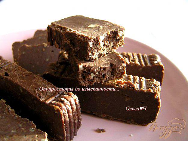 фото рецепта: Шоколадный фадж с миндалем
