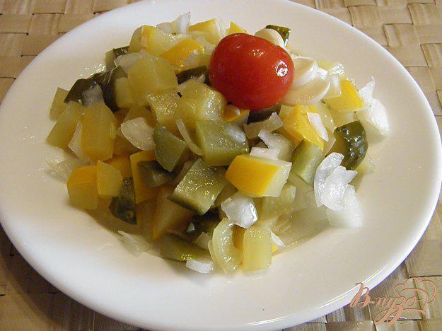 фото рецепта: Зимний салат к жареному картофелю