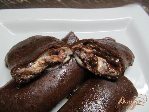 фото рецепта: Шоколадные блинчики