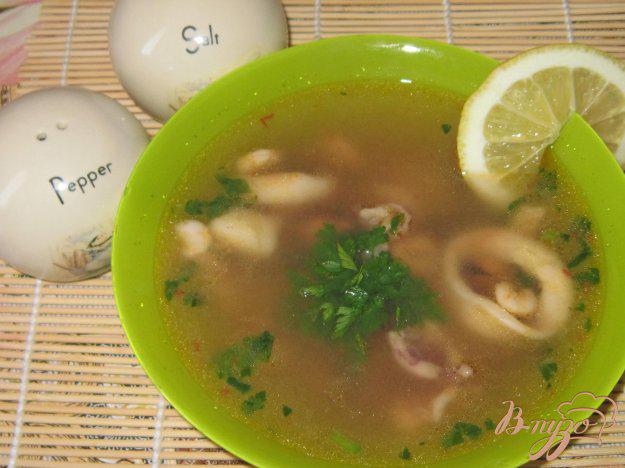 фото рецепта: Суп из морского коктейля
