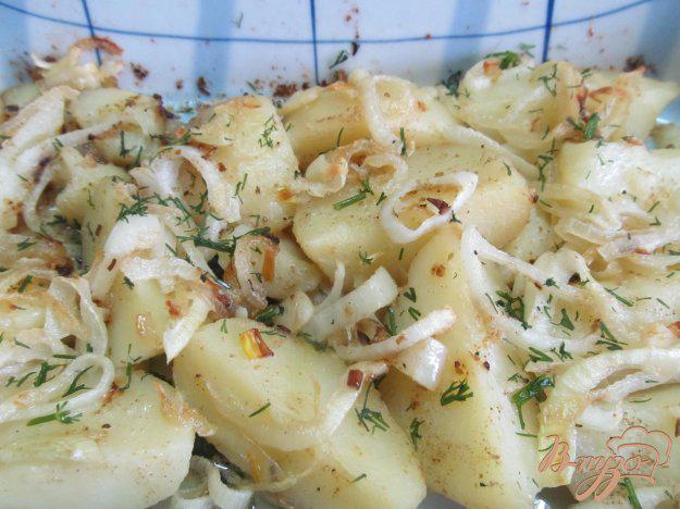 фото рецепта: Картофель с луком