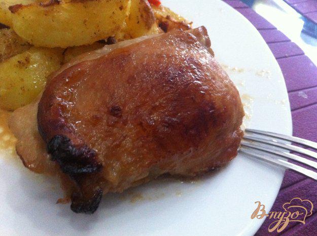 фото рецепта: Остро-сладкие куриные бедрышки