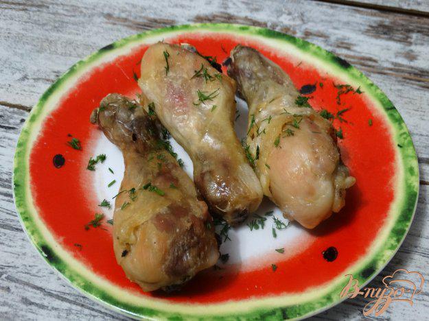 фото рецепта: Куриные голени запеченные на соли