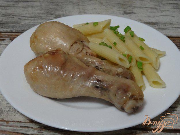 фото рецепта: Куриные голени в лимонно-чесночном маринаде