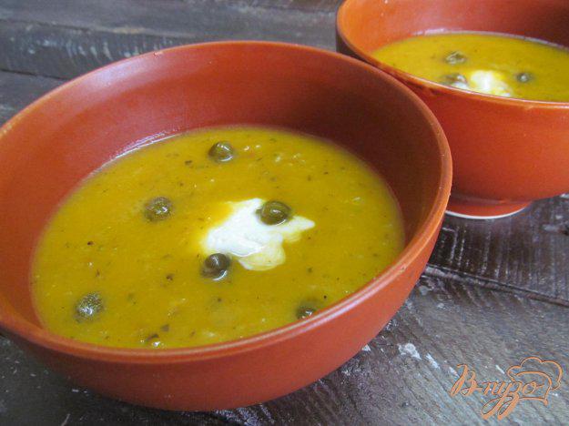 фото рецепта: Суп-пюре из тыквы и квашенной капусты