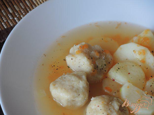 фото рецепта: Суп с рыбными фрикадельками
