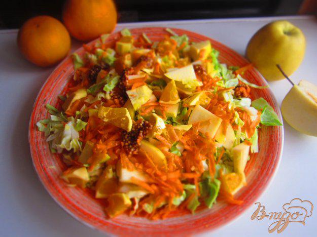 фото рецепта: Салат с капустой и апельсином