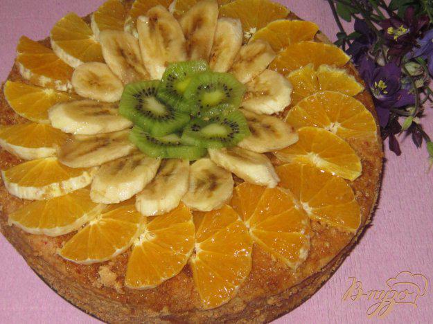 фото рецепта: Торт «Медовик» фруктово-ягодный