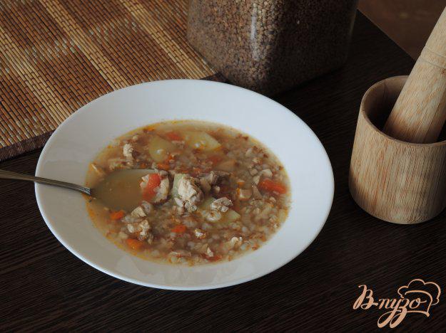 фото рецепта: Диетический гречневый суп
