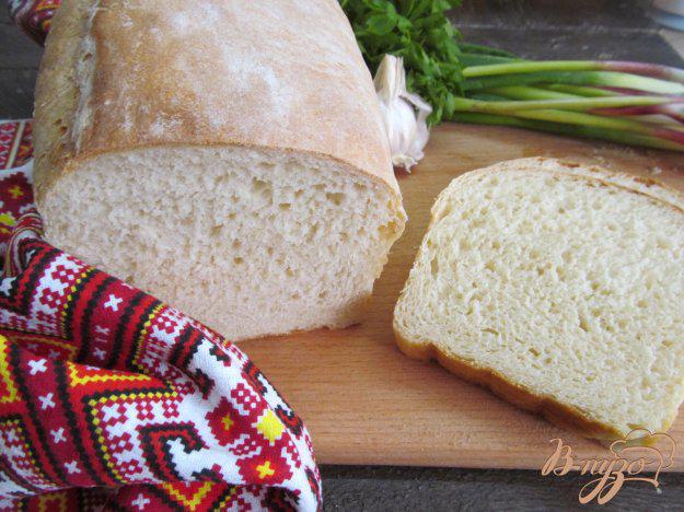 фото рецепта: Белый хлеб без сахара
