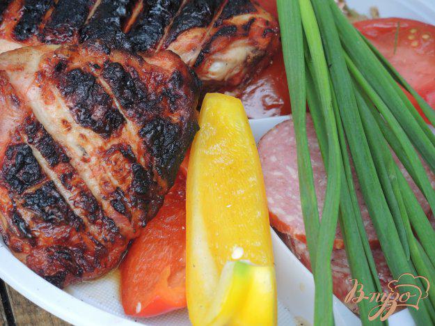 фото рецепта: Куриный шашлык в остром маринаде