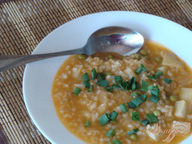 фото рецепта: Рисовый суп с овощами