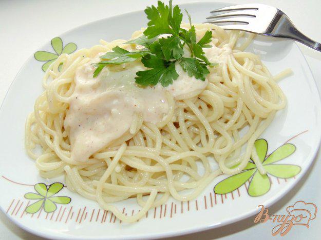 фото рецепта: Паста спагетти под соусом бешамель