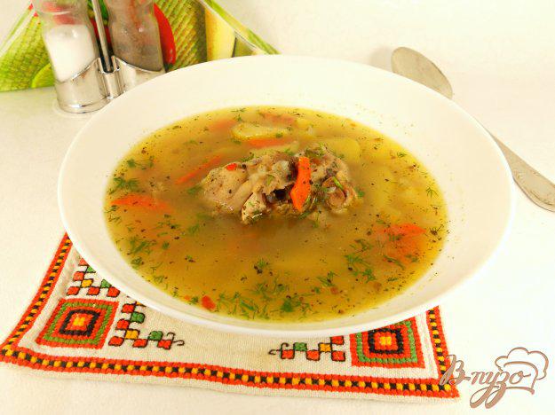 фото рецепта: Куриный суп с гречкой в мультиварке