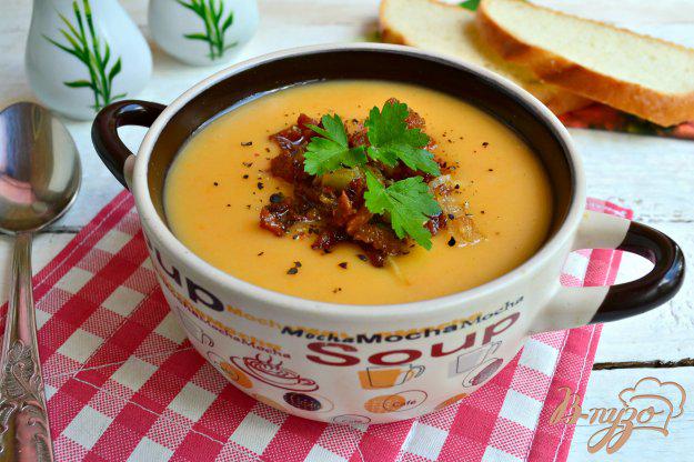 фото рецепта: Крем-суп из картофеля и моркови