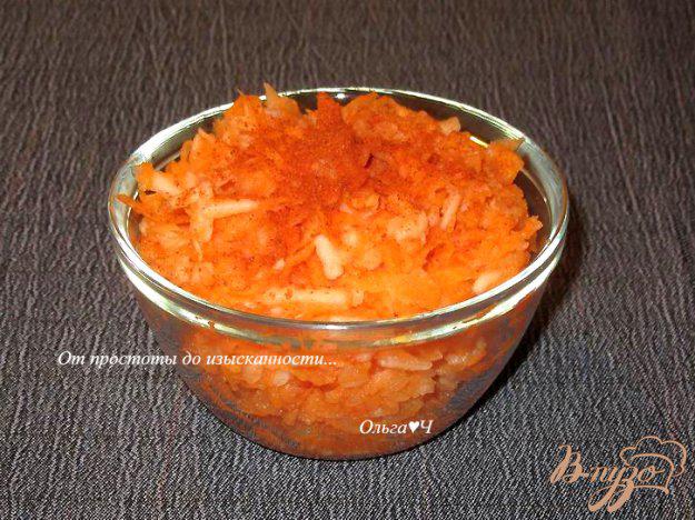 фото рецепта: Морковный салат с яблоком