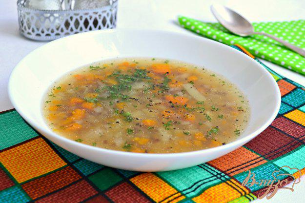 фото рецепта: Овощной суп с гречкой