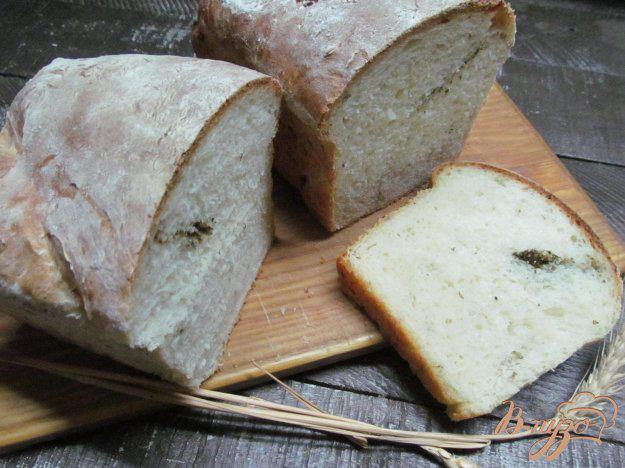 фото рецепта: Луковый хлеб с прованскими травами
