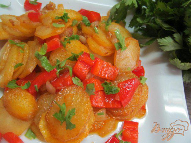 фото рецепта: Жареный картофель по-испански