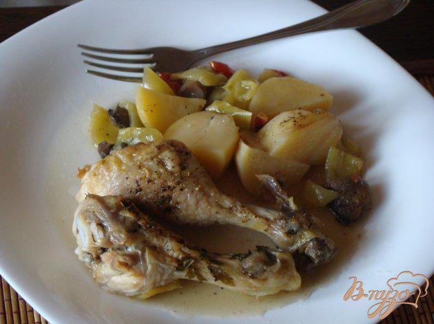 фото рецепта: Курица с овощами по-болгарски