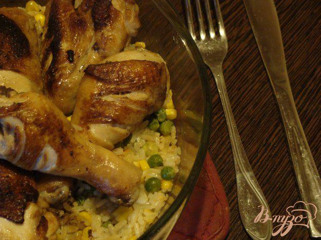 фото рецепта: Курица по-азиатски с овощной смесью