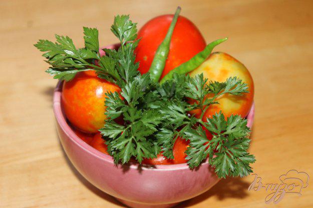 фото рецепта: Малосольные пикантные помидоры