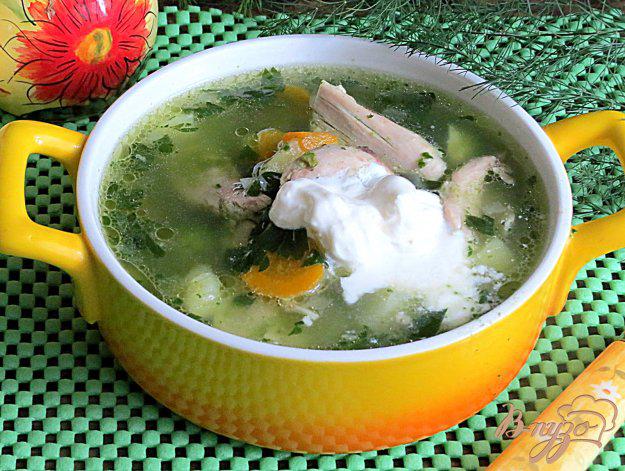 фото рецепта: Суп зелёный со шпинатом