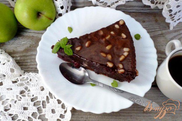 фото рецепта: Шоколадно-вишневый пирог