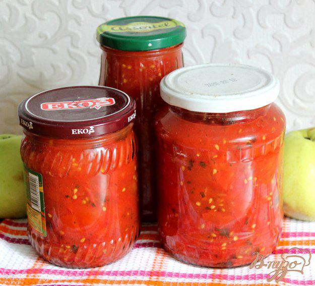 фото рецепта: Ленивая заготовка из томатов