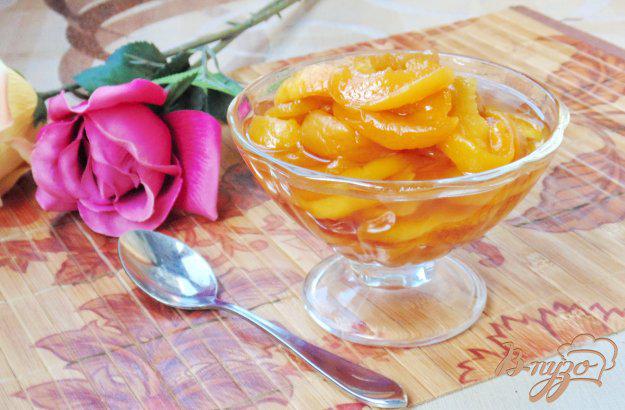 фото рецепта: Варенье из персиков в сиропе дольками