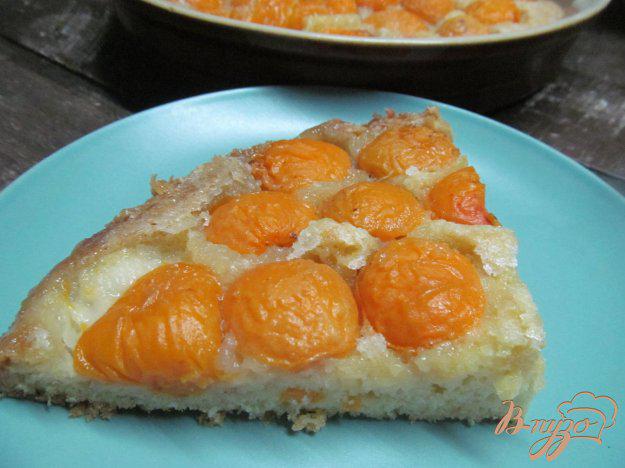 фото рецепта: Сливочный пирог с абрикосом