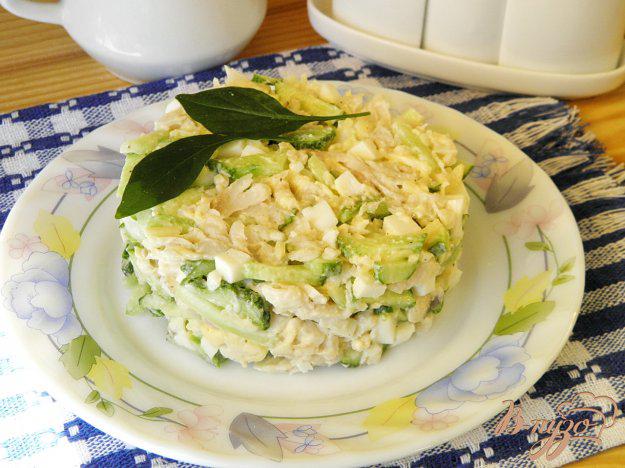 фото рецепта: Салат рыбный из хека