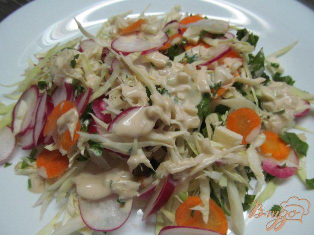 фото рецепта: Овощной салат с брынзой