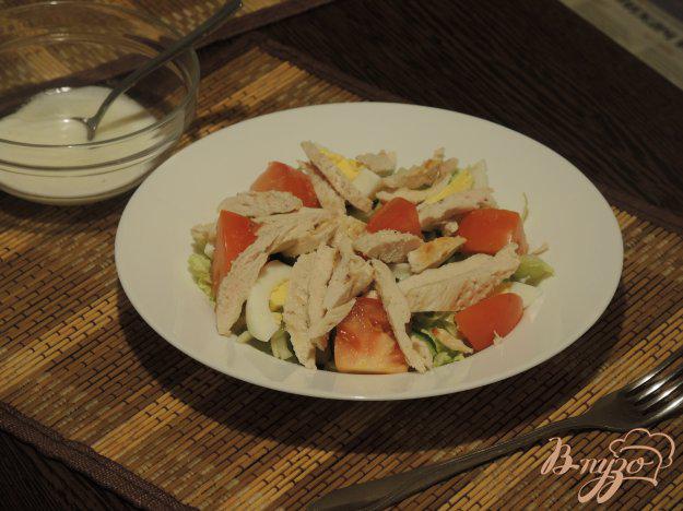 фото рецепта: Салат с курицей «Наслаждение»