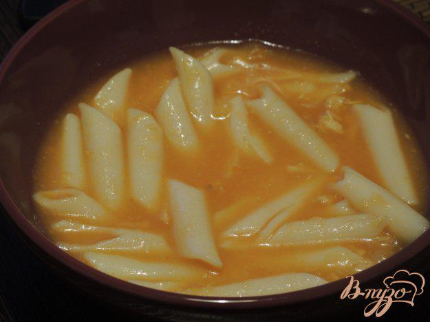 фото рецепта: Томатный суп с макаронами