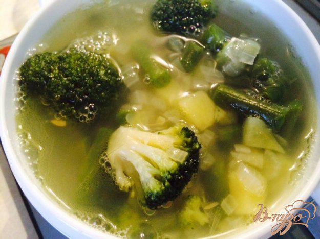 фото рецепта: Густой суп из говядины и брокколи для деток