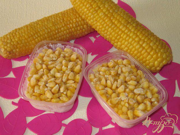 фото рецепта: Вареная кукуруза замороженная в зернах