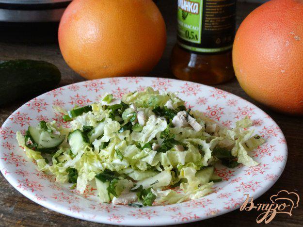 фото рецепта: Салат с овощами и куриным филе
