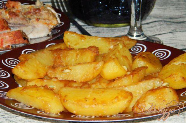 фото рецепта: Запеченый картофель на гарнир