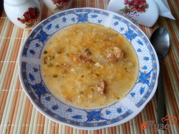 фото рецепта: Суп с пшеном и тушенкой