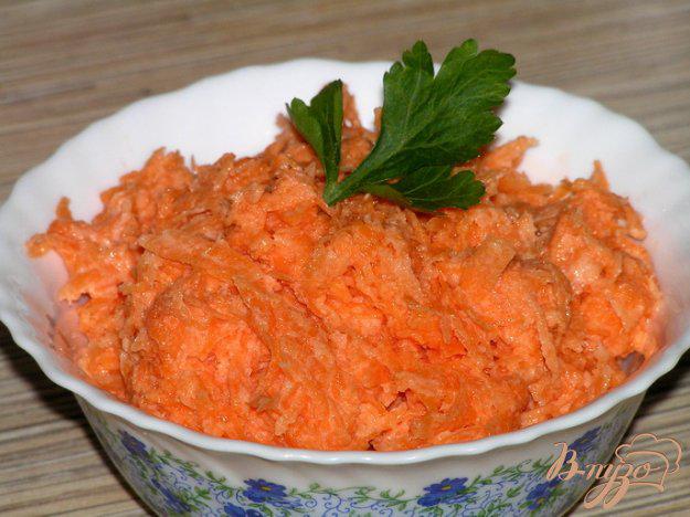 фото рецепта: Морковный салат со сметаной