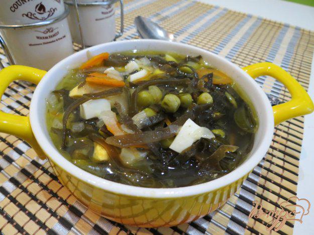 фото рецепта: Суп с морской капустой
