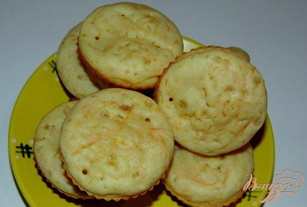 фото рецепта: Тыквенные кексы с лимонной цедрой