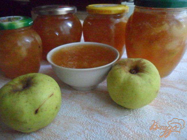 Фото приготовление рецепта: Яблочно-имбирный джем шаг №5