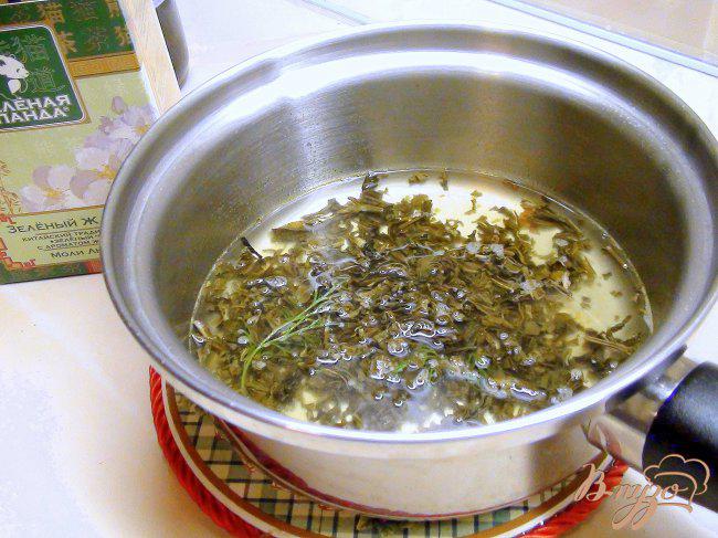 Фото приготовление рецепта: Креветки и рис, приготовленные на пару с жасминовым соусом. шаг №5