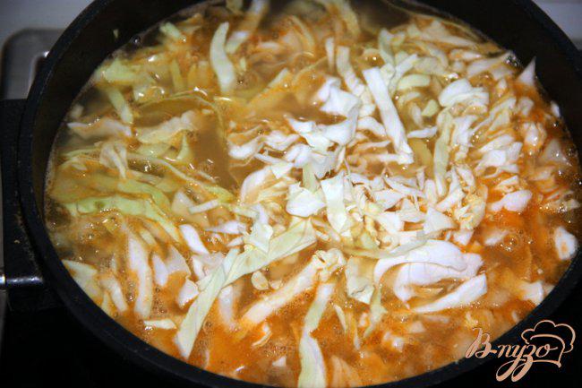 Фото приготовление рецепта: Крестьянский капустный суп шаг №2