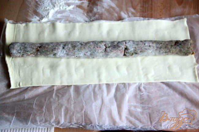 Фото приготовление рецепта: Sausage Rolls - сосиски в тесте шаг №3