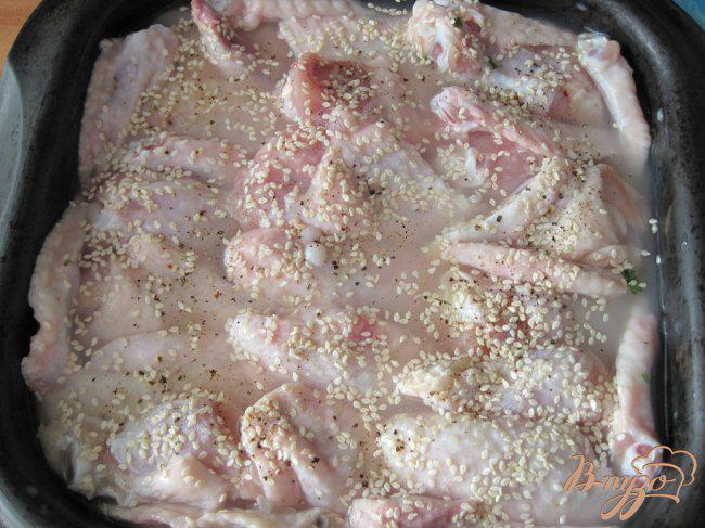 Фото приготовление рецепта: Курица запеченная с рисом. шаг №3