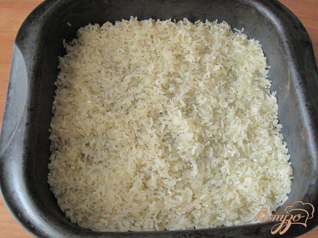 Фото приготовление рецепта: Курица запеченная с рисом. шаг №2
