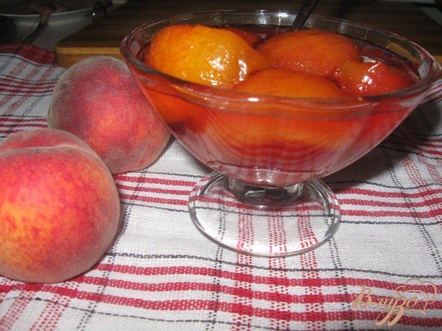 Фото приготовление рецепта: Варенье из персиков «Праздник лета» шаг №5